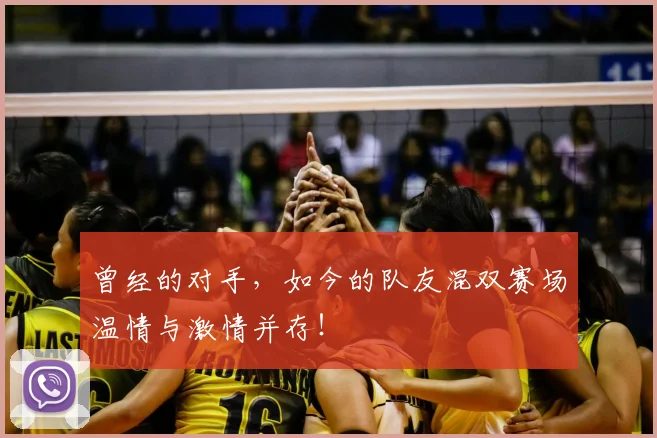 曾经的对手，如今的队友混双赛场温情与激情并存！